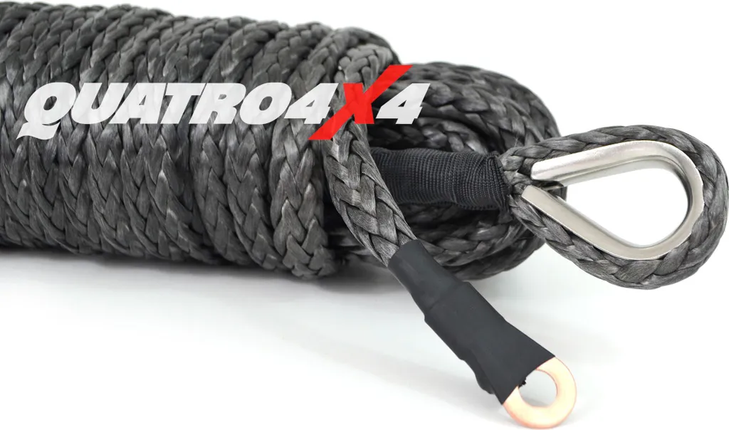 Corde synthétique pour treuil 4x4 avec thim SNL95 de dépannage