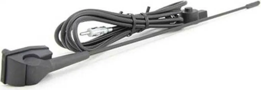 Antenne de toit d'une seule pièce noire universelle pour voiture AM/FM