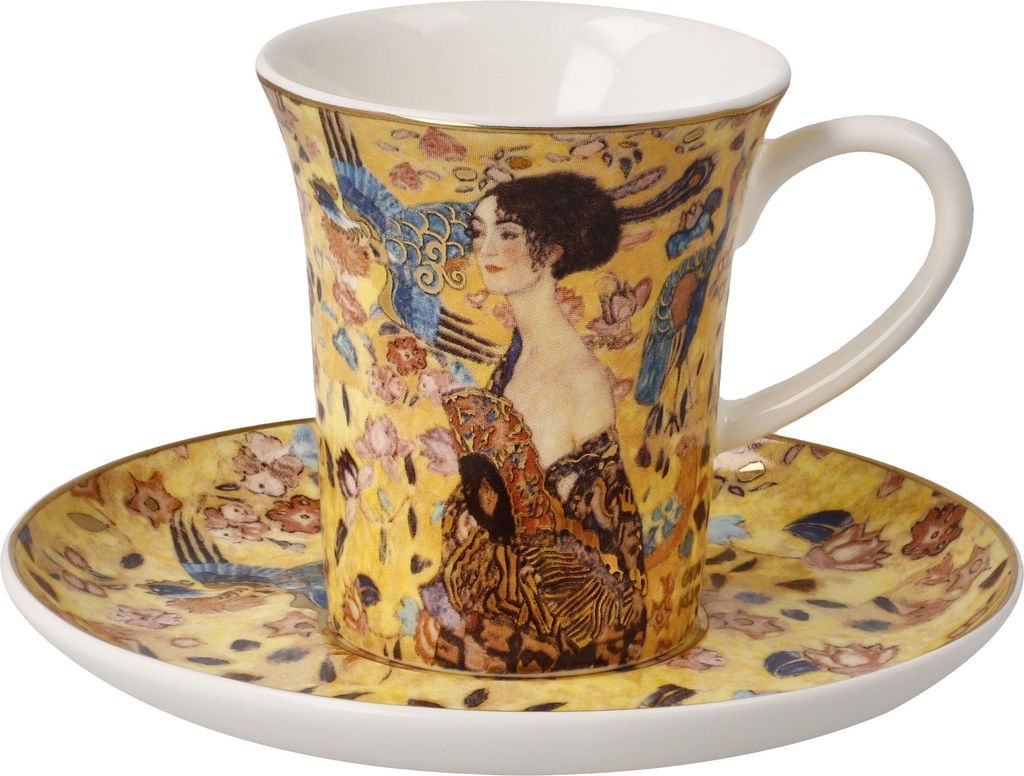 Goebel Gustav Klimt Espressotasse 'Dame mit Fächer 0,1l' 2026
