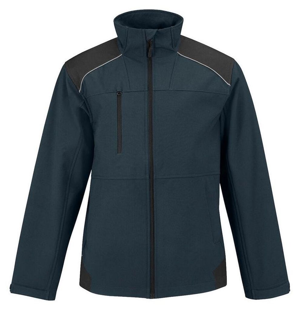 B&C - "Shield Pro" Softshelljacke für Herren FK2558 (3XL) (Marineblau)