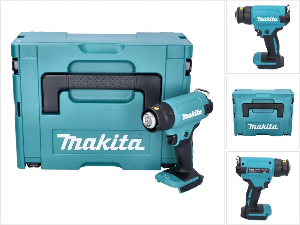 Pistolet à air chaud sans fil Makita idéal pour thermo-rétraction 18V