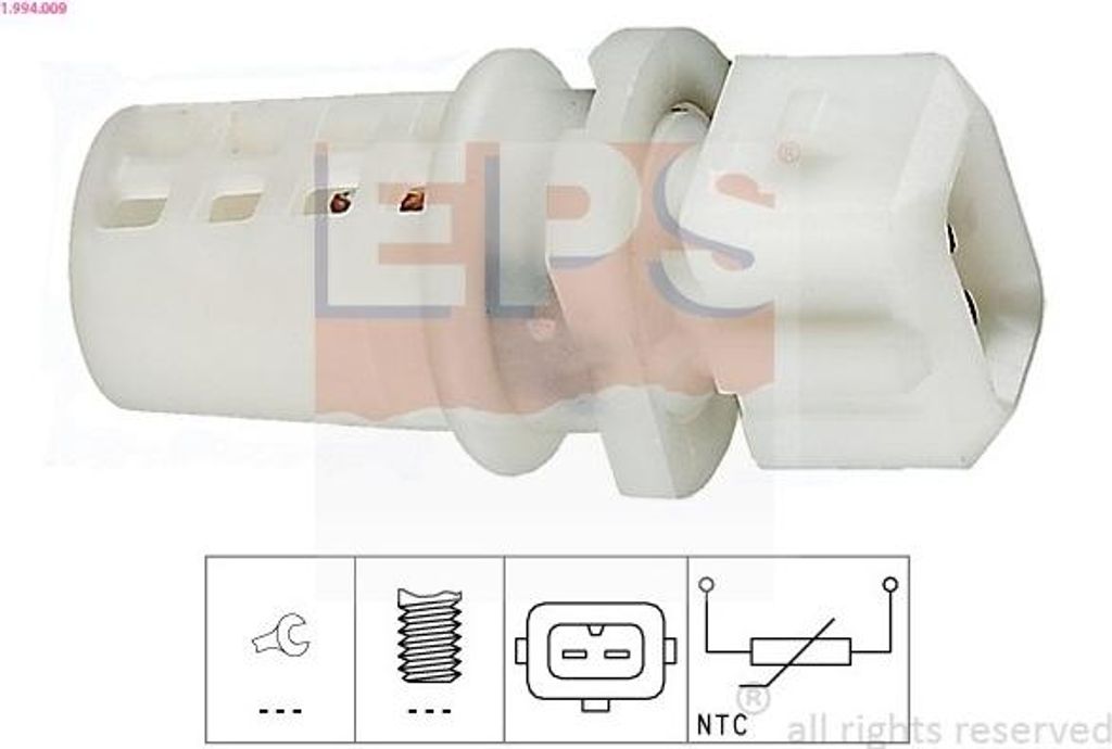 EPS Ansauglufttemperatursensor 1.994.009 für OPEL Astra G CC (T98)