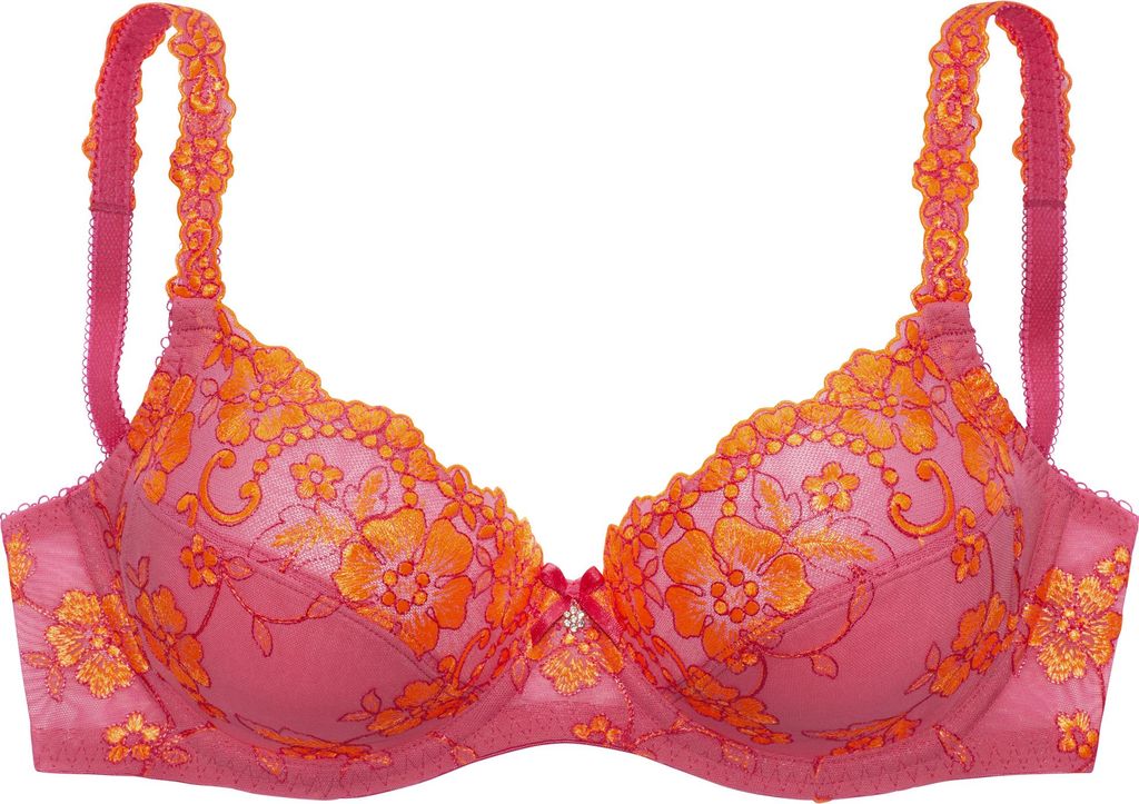 LASCANA Bügel-BH pink-orange Größe 90 Cup C