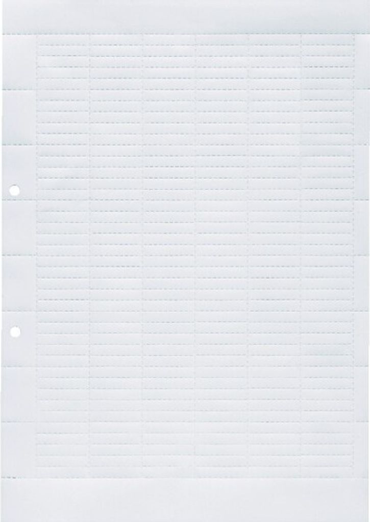 Etiketten aus Papier, zum Selbstbeschriften, weiß, Papier, Produktbild 