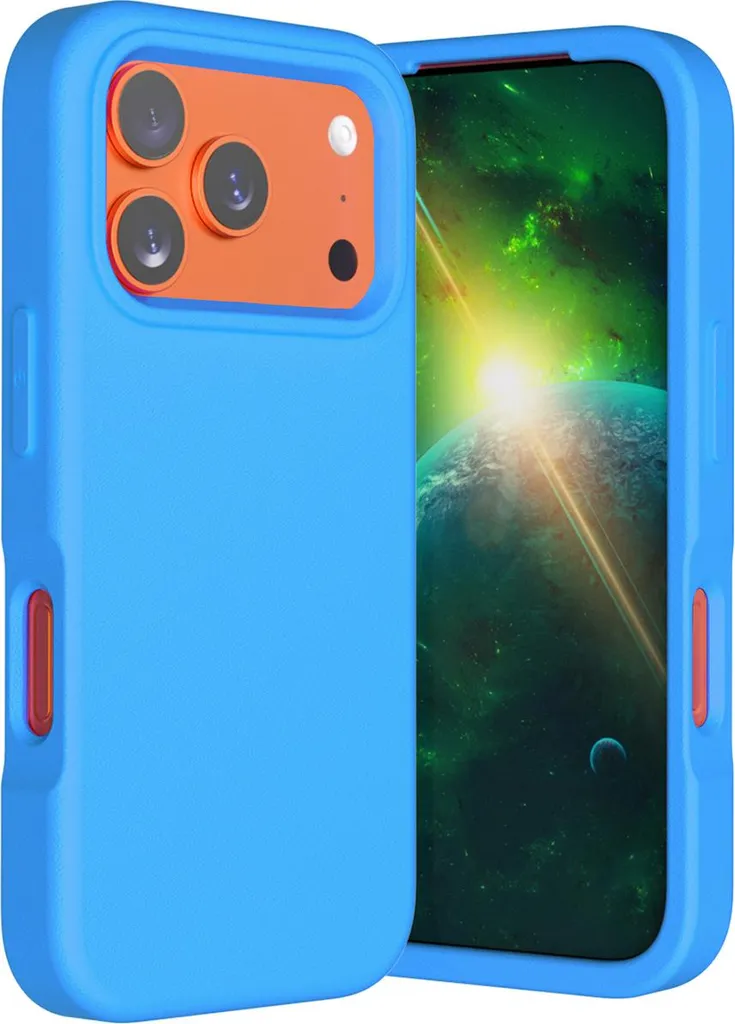 Custodia iPhone 17 Pro Max Leggera Blu EVA: Miglior Cover Anti-shock
