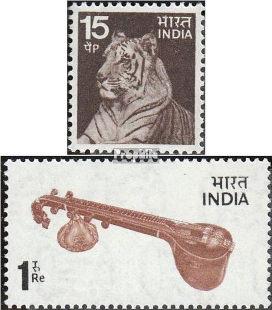 Briefmarken Indien 1974 Mi 601-602 (kompl.Ausg.) postfrisch Landesmotive