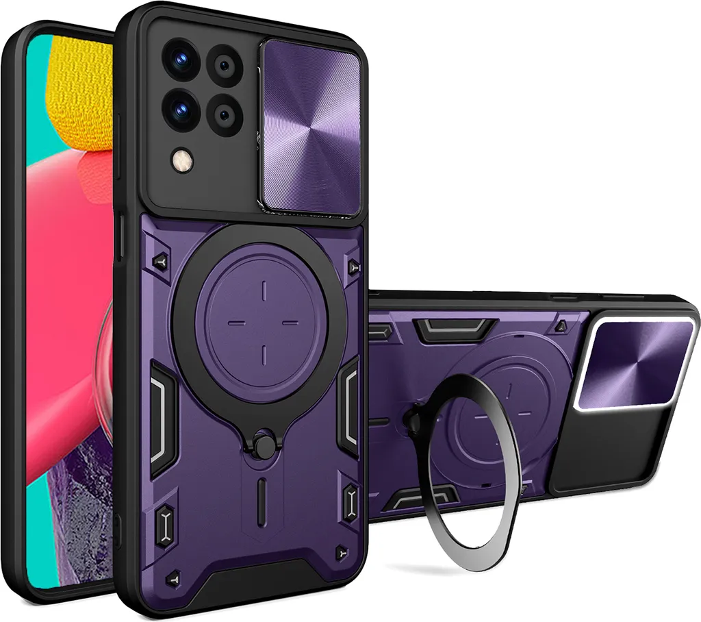 Custodia Anti-urto Samsung Galaxy M53 5G con Protezione Camera