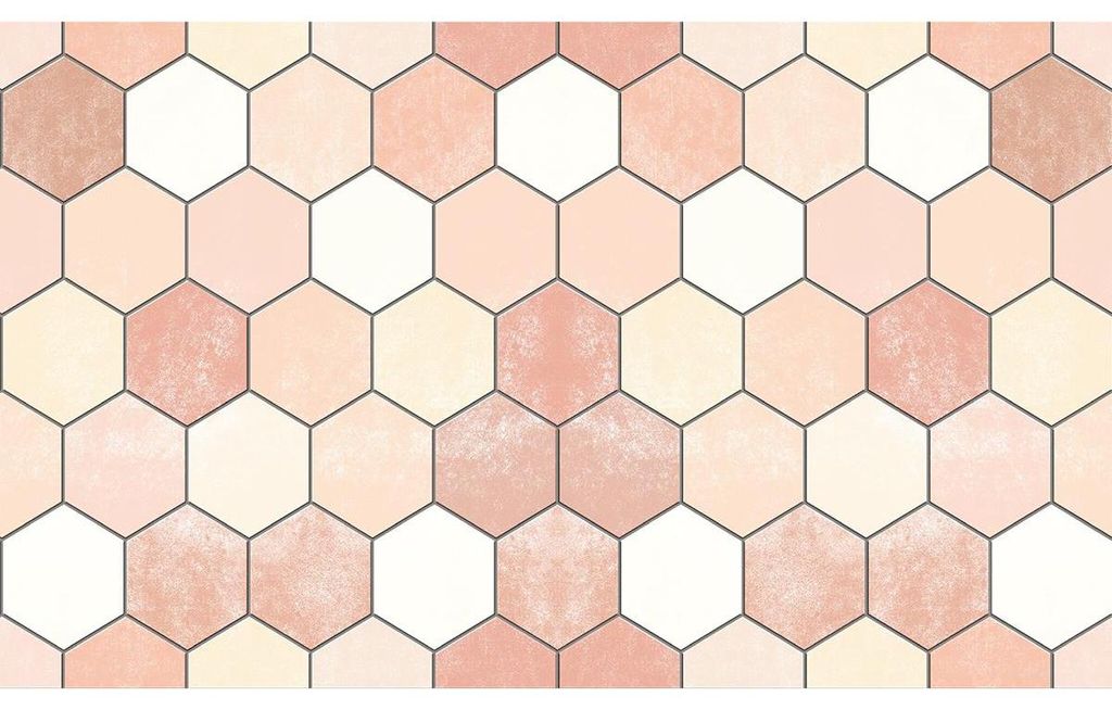 Rutschfeste Bodenaufkleber mit Schutzfolie – SAHARA TILES – 1 Aufkleber, 60 x 100 cm