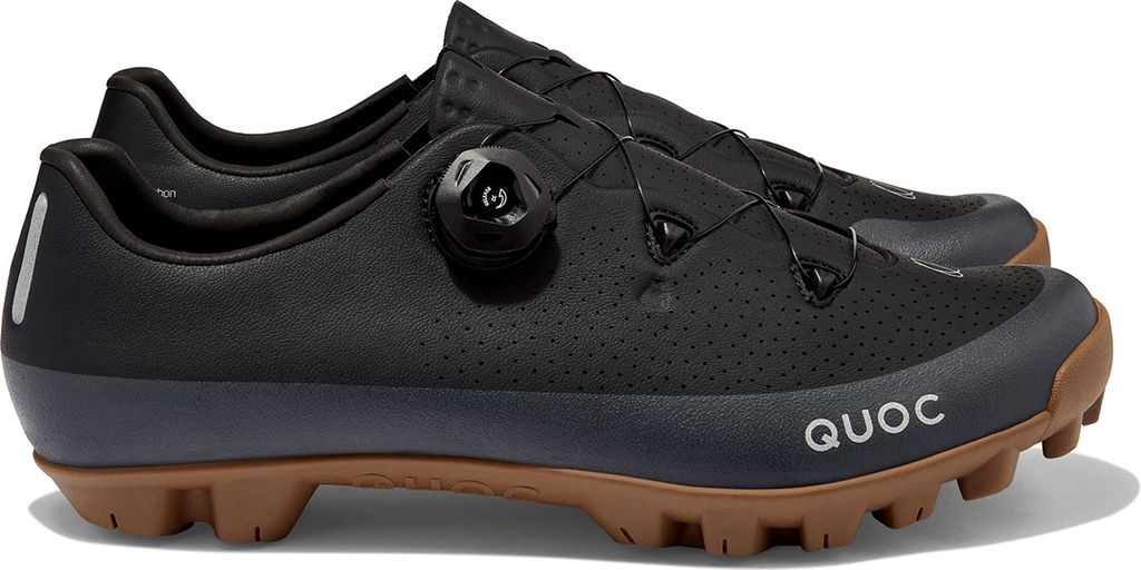 Quoc Gran Tourer II Gravel Shoe, Quoc Black Gum, 44
