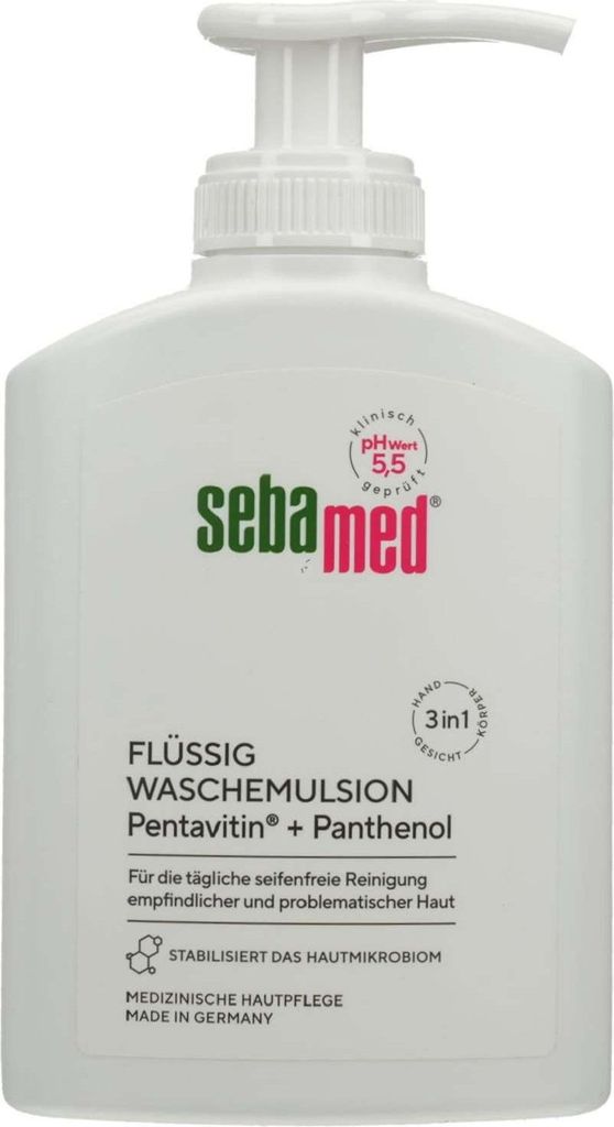 SEBAMED flüssig Waschemulsion mit Spender 200ml PZN 16142908