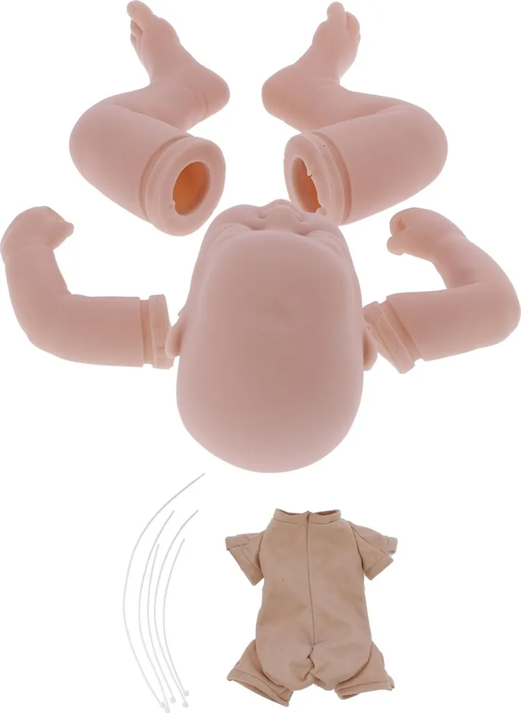 Kit Bébé Reborn DIY 19 Pouces - Moule Silicone pour Éviter les Défauts