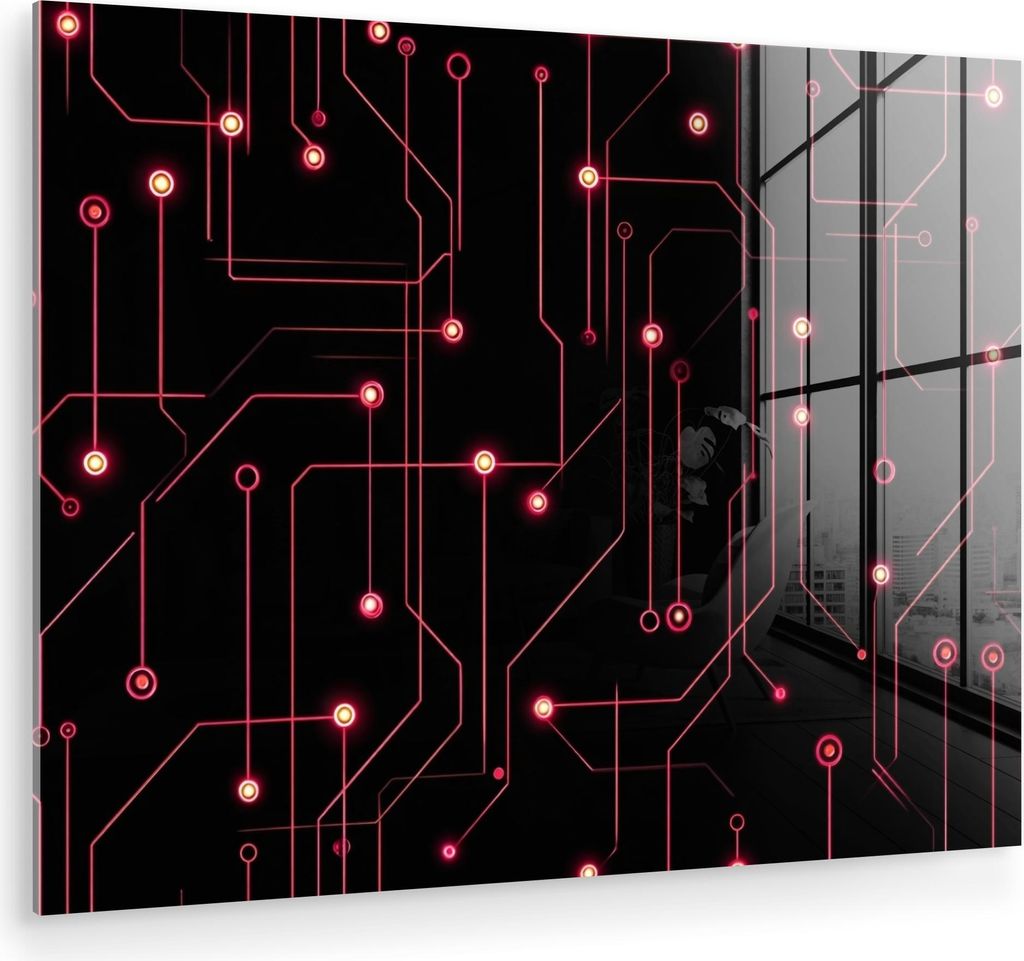 MuchoWow Glasbilder - Bilder auf Wandbild - Foto auf Glas 3-2 80x60 cm Wanddekoration aus Glas - Acrylglasbild - Acrylbilder - Wanddekorationen