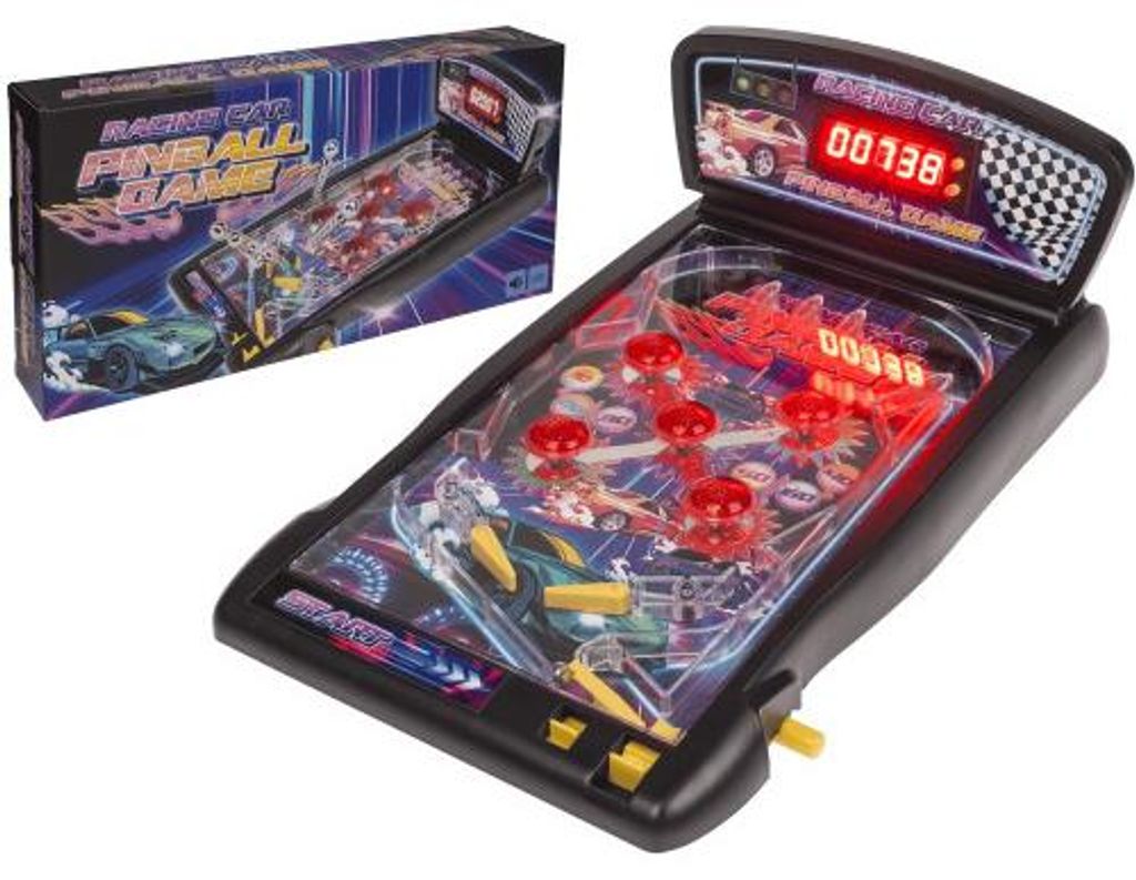 Tisch Pinball Spiel "Racing Car" - ca. 43x25x17 cm Image du produit 