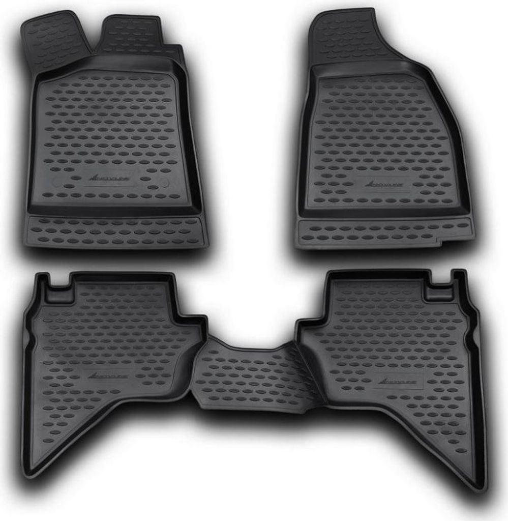 Tapis de sol caoutchouc Novline Mazda BT-50 2006-2012 Image du produit 