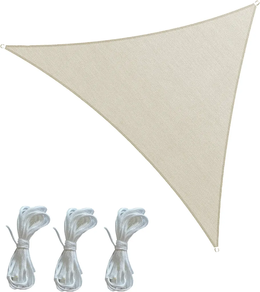 Créer une zone d'ombre avec la voile d'ombrage 5m pour repas dehors