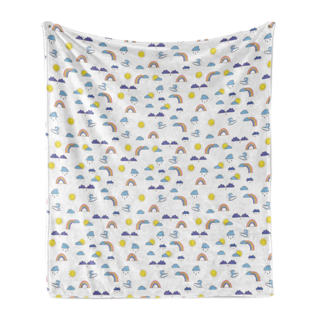 Coperta Arcobaleno ABAKUHAUS 125x175 cm - Pile Soft Touch