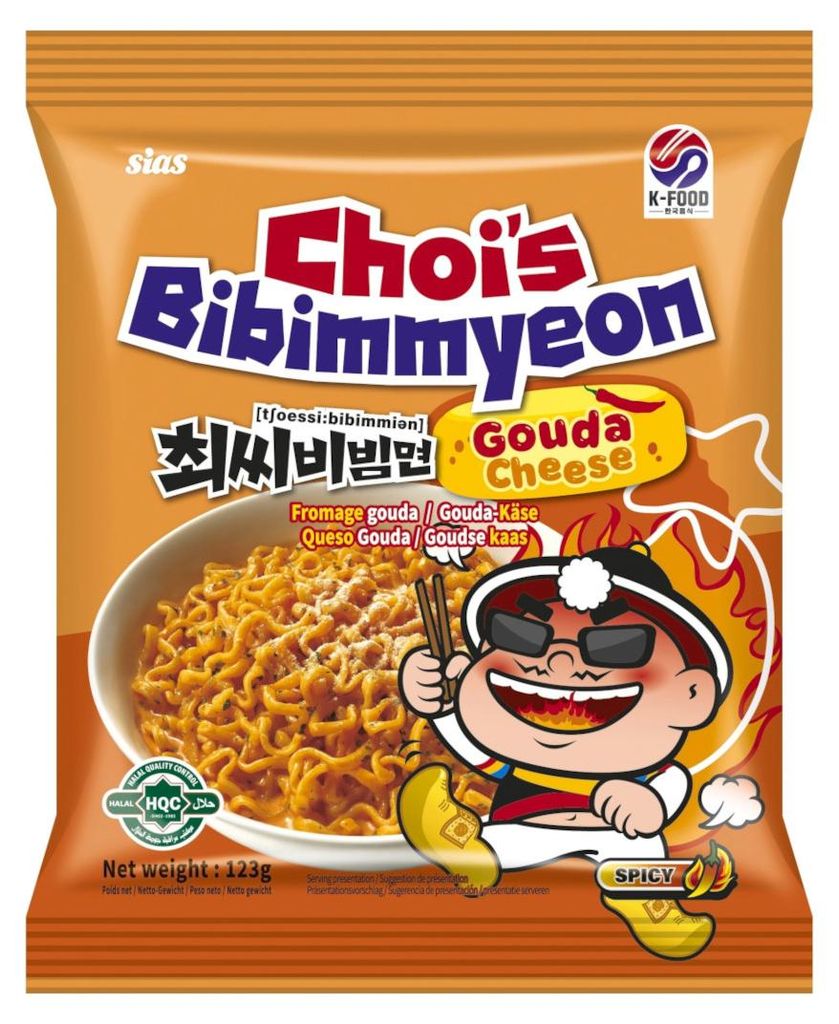Chois, noodles istantani al gusto di formaggio, 123g Immagine del prodotto 