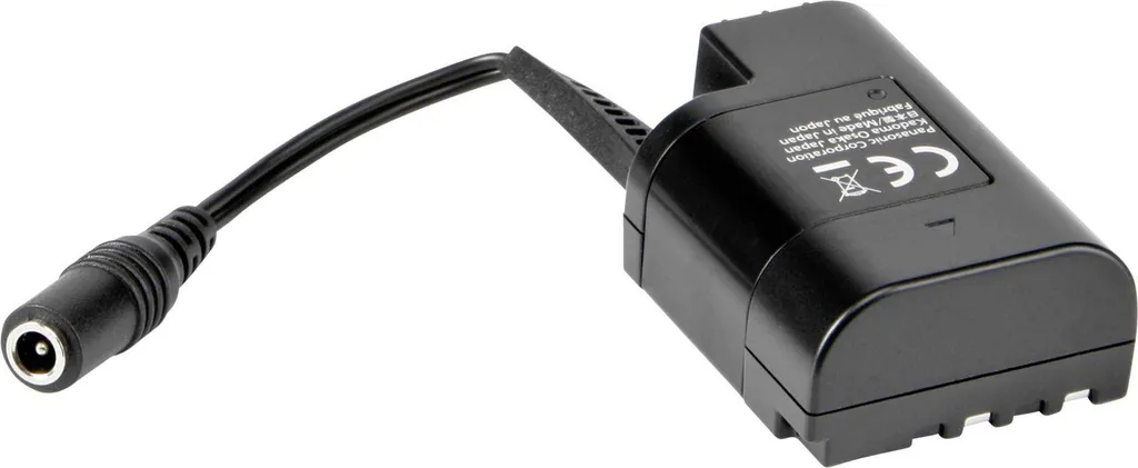 Adaptateur Secteur Panasonic DMW-DCC12 : Tournage Vidéo GH5/GH4