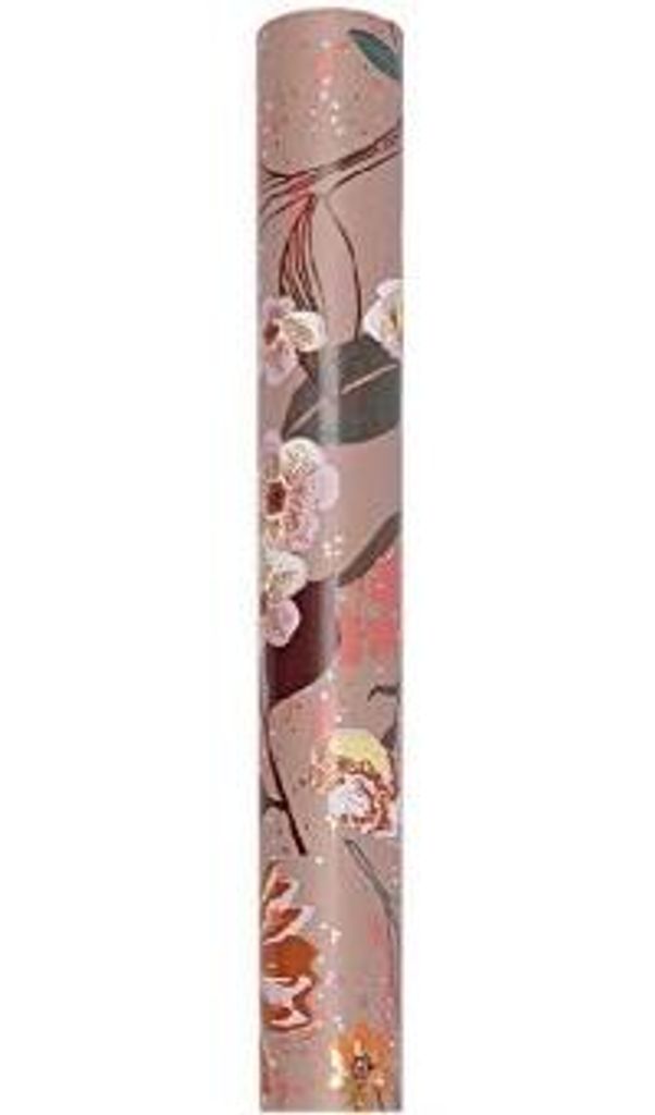 Geschenkpapier, Natur Blumen,Mix