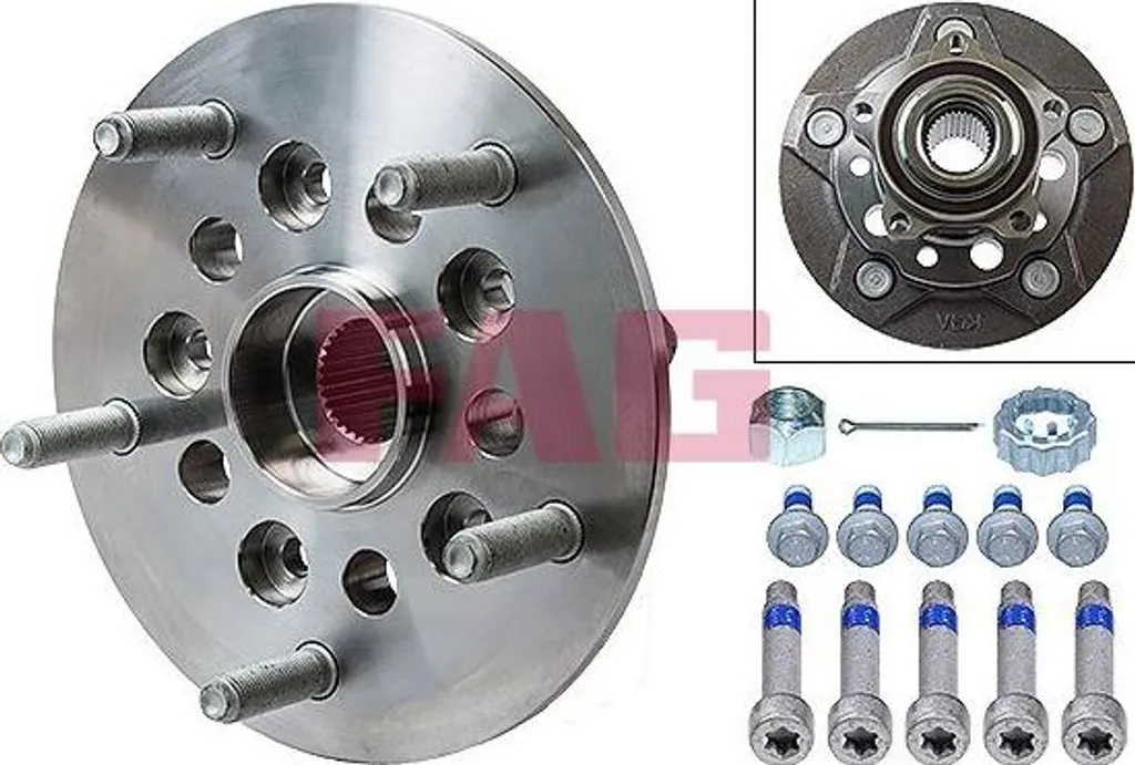 Roulement de roue OE 1769170 FAG haute résistance pour Transit V363