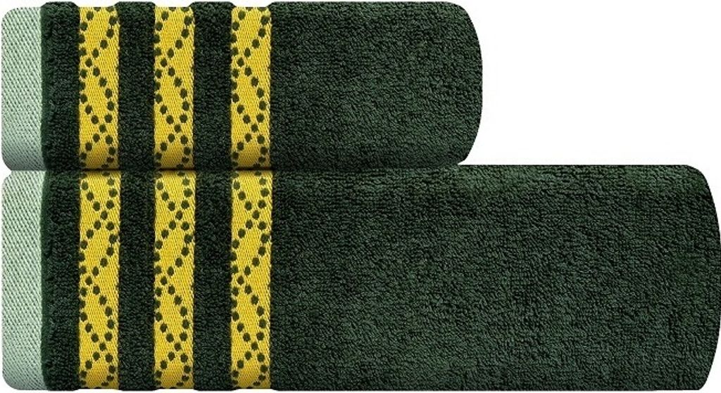 Handtuch, dickes Handtuch 500 g/m² Aspen 70x140cm 70x140 Dunkelgrün