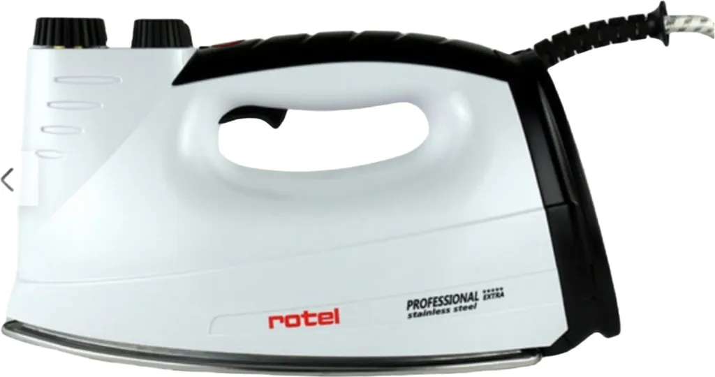 Fer vapeur Rotel Professional 5 bars fini les plis tenaces semelle inox