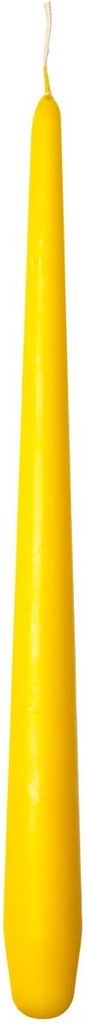 Sovie CANDLES Spitzkerzen Premium Ø 2,2cm x 28cm in Senfgelb 24 Stück