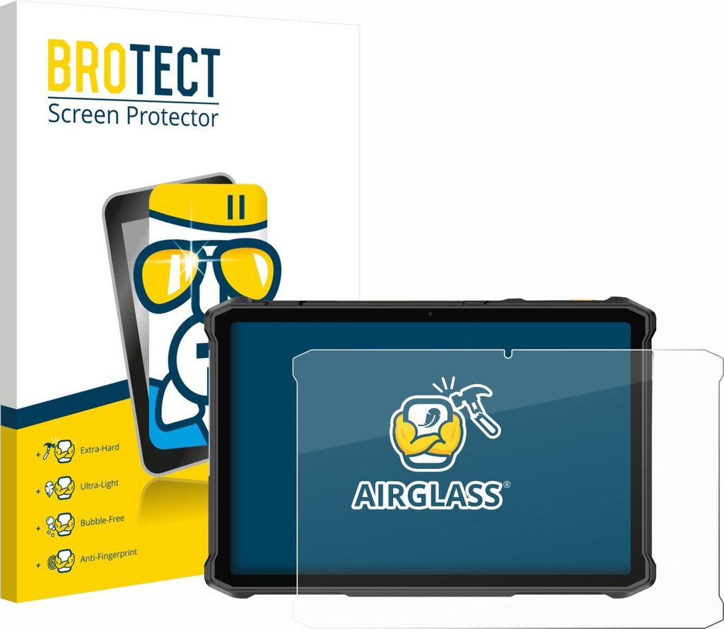 BROTECT Schutzglas für Ulefone Armor Pad 5 Ultra Schutzfolie Panzer Folie Glas Display Schutz klar