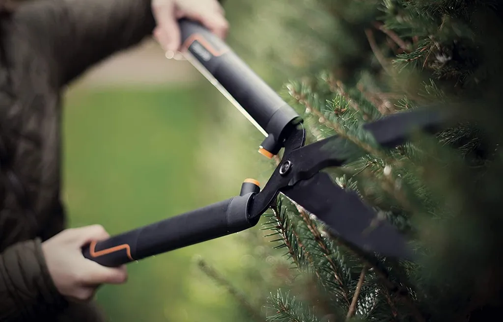 Cisaille à haie Fiskars HS22 SingleStep avec lames ondulées robustes - 3