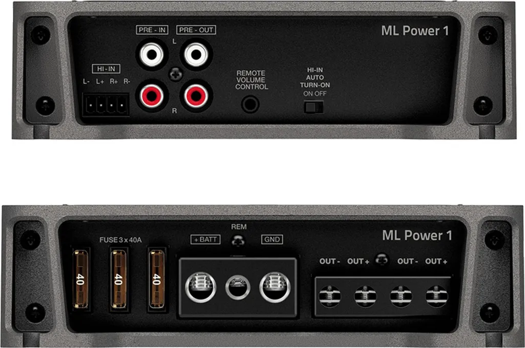 Hertz Mille ML Power 1 Amplificateur 1000W Mono Classe D Compact