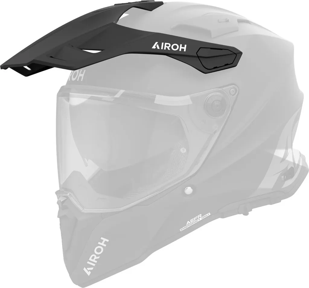 Visière Airoh Commander 2 Noir Mat Anti-Rayures - Protection et Design