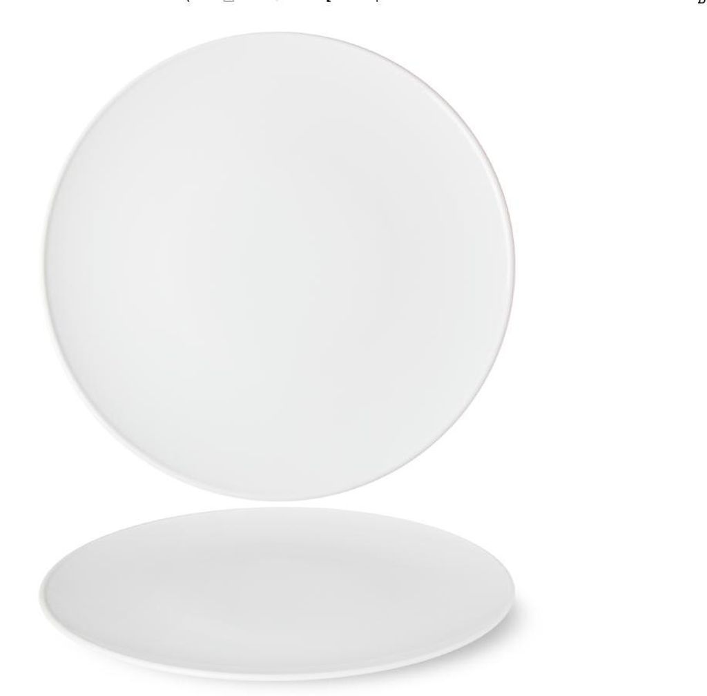 Flacher Teller, tschechisches Porzellan, 29 cm, Optimo, G. Produktbild 