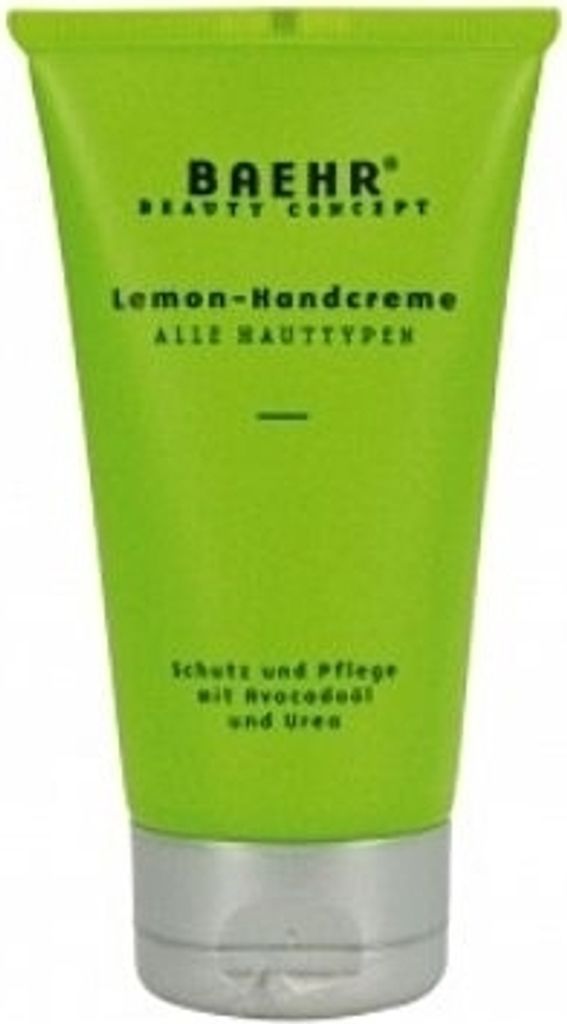 Baehr Beauty Concept, Lemon Hand-Creme Schutz und Pflege mit Avocadoöl, 30ml