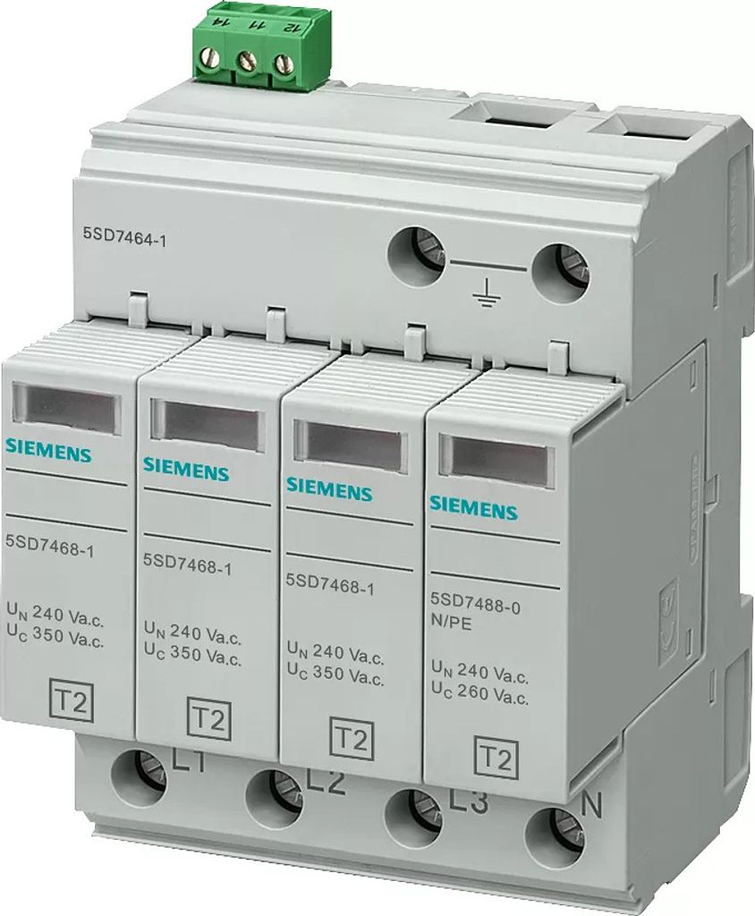 Siemens 5SD7464-1, 25 A, IP20, 230 V Obrázok produktu 