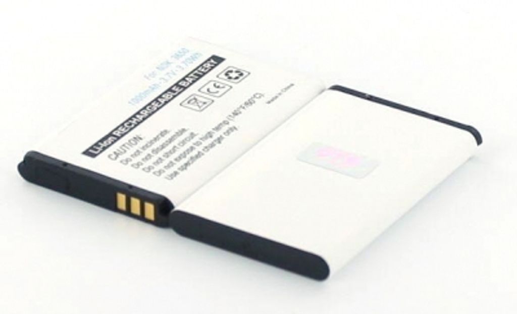 Akku für Nokia 109 Li-Ion 3,7 Volt 1000 mAh schwarz.