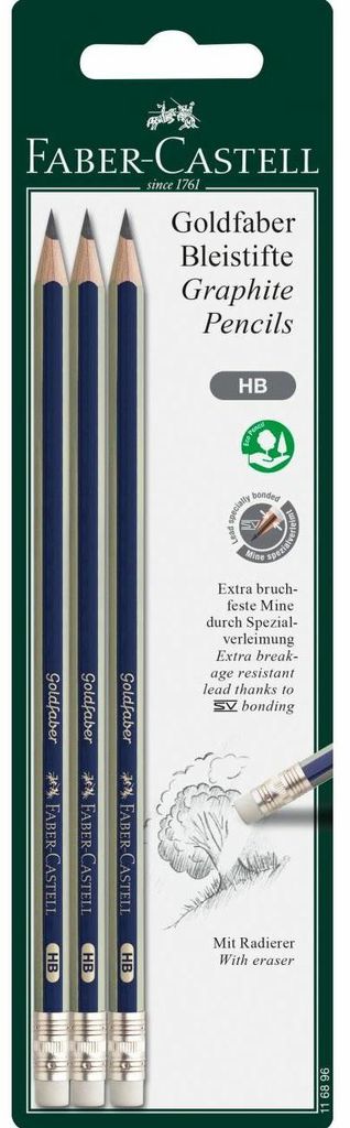 Faber-Castell 116896 FABER-CASTELL Bleistift Goldfaber Immagine del prodotto 