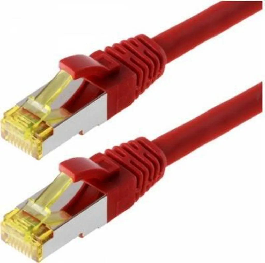 Helos Cavo di Rete Professionale Cat 7 S/FTP - Zero Latenza Gaming - 1