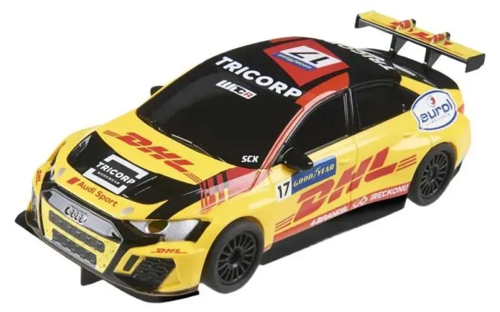 Voiture de Slot Scalextric Audi RS3 LMS TCR Réplique Course Jaune