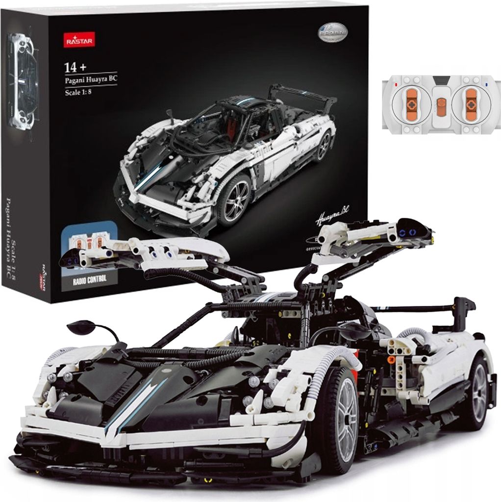 Klemmbausteine Auto Pagani Huayra 1:8 RC 2899 Teile Ferngesteuert Rastar 97900