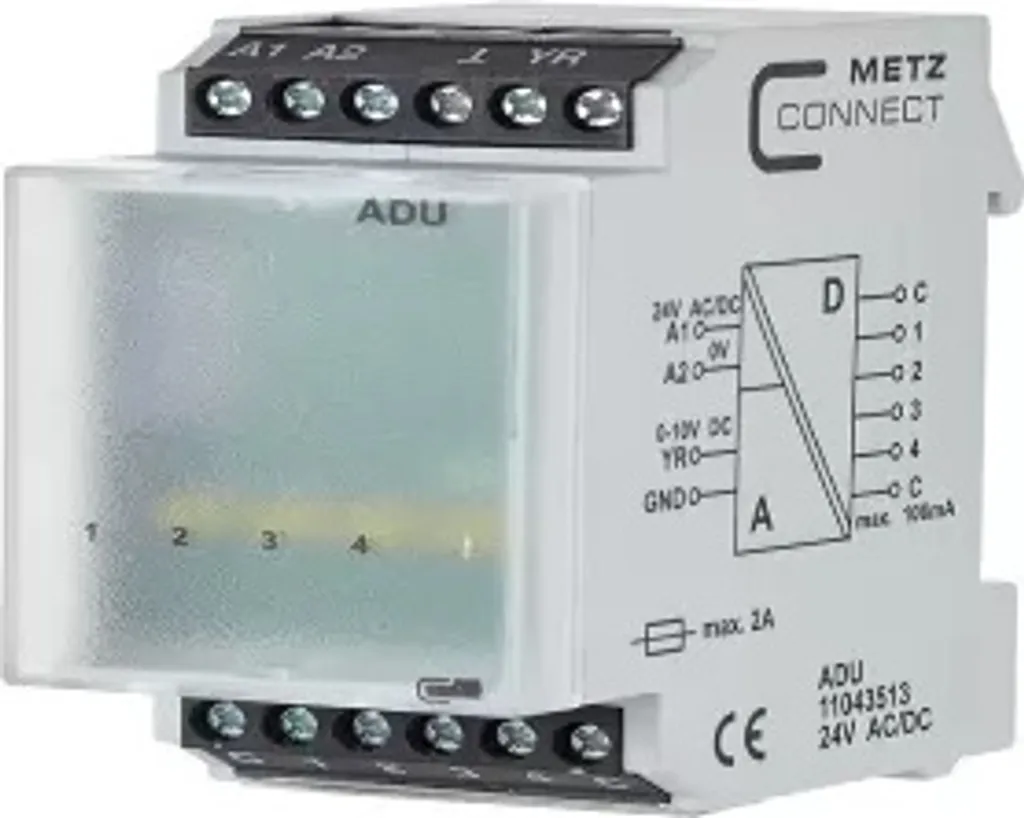 Convertisseur analogique-numérique ADU-C12C12 Fiabilisez vos signaux METZ