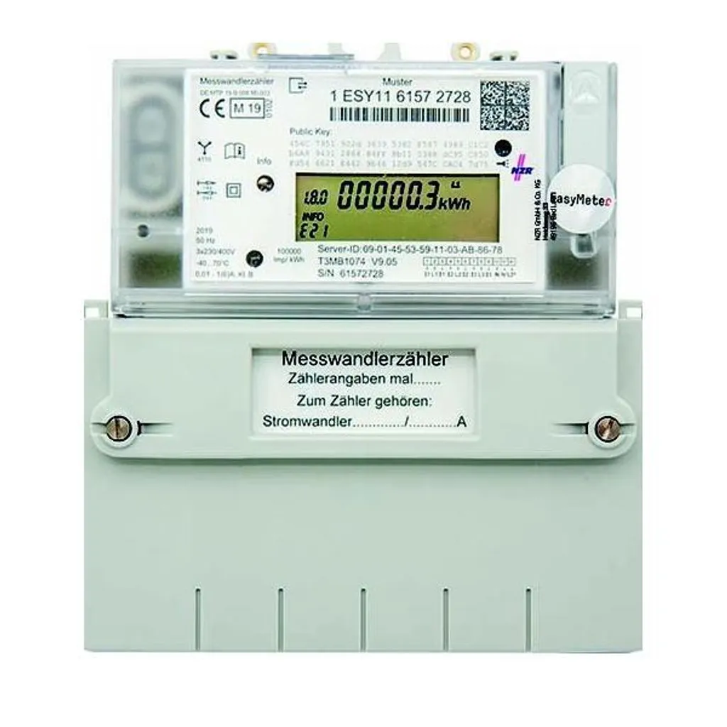 Compteur électrique à transformateur de mesure T3M NZR certifié MID