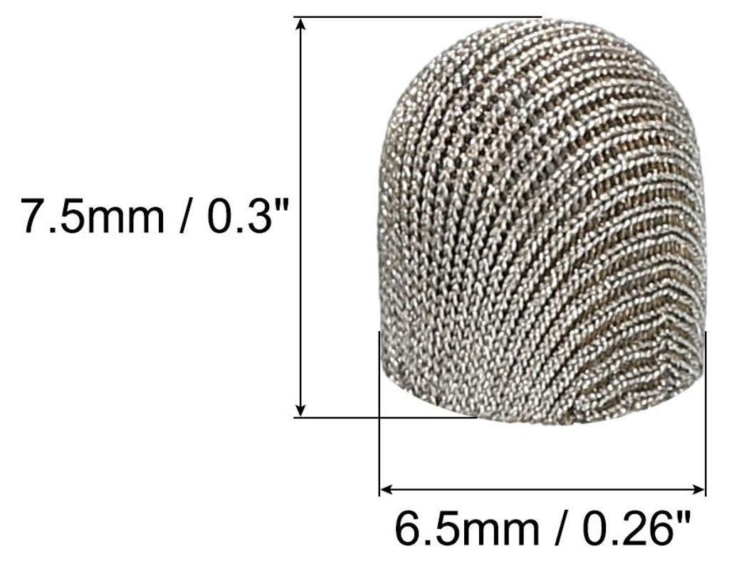 6 Stš¹ck Stylus Stiftspitzen Leitf?hig Netz Faser Kapazitiv Touchscreen Stifte Spitze Universal Ersatz 6.5mm