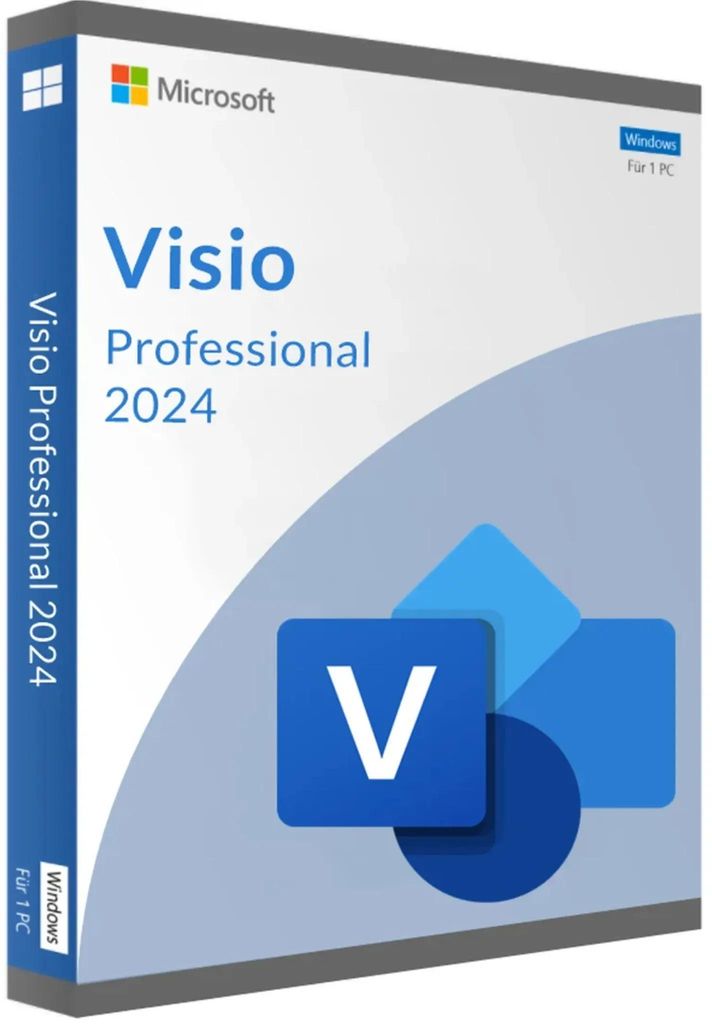 Microsoft Visio Professional 2024 - Lizenz - Download - ESD Produktbild 