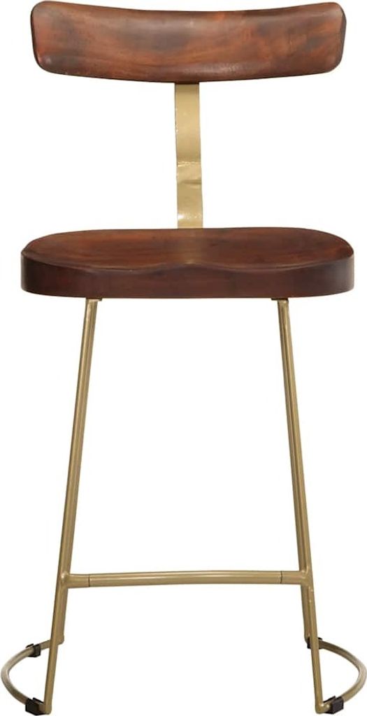 "WINTER SALE"2er Set Barhocker - Tresenhocker - Barstuhl - multifunktional& Moderne - 49x43x79 cm Mango Massivholz - Barstühle klassischem Design ...