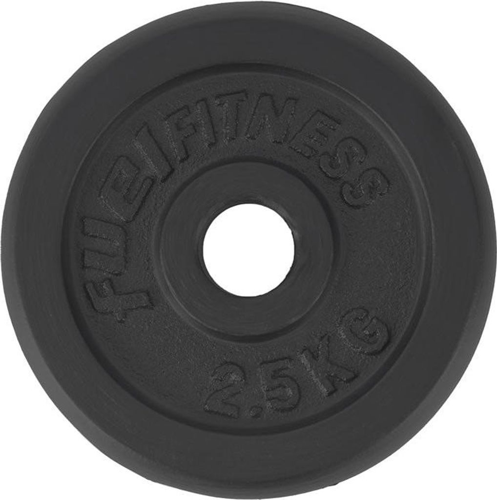 FUEL Fitness Guss-Hantelscheibe 30mm