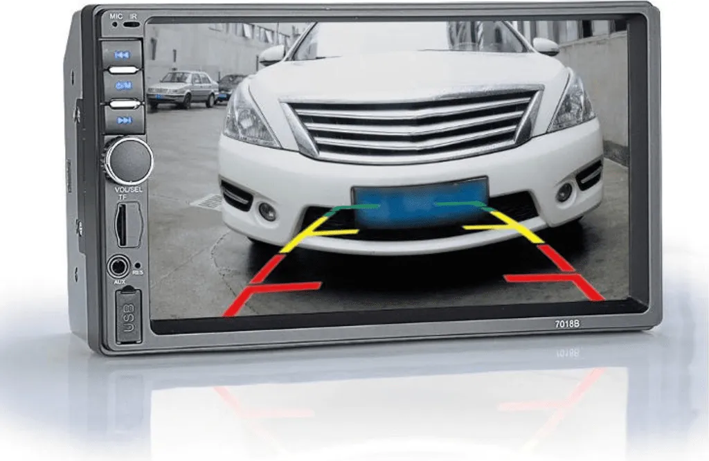 Écran Tactile Autoradio 2 Din Navigation GPS PODOFO Caméra de Recul USB