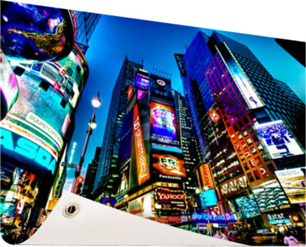 Gartenposter - 60x40 cm - Times Square NYC am Abend - Modernes Wandbilder - Amerikanische Städte