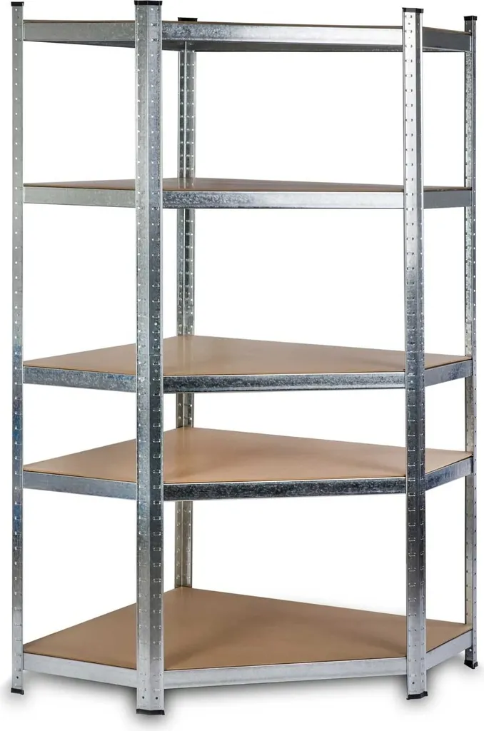 Humberg HR-817 scaffale angolare in piedi 180x90x40cm