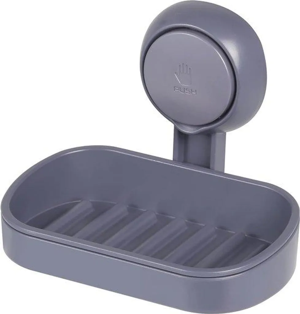 Support de Séchage Gris Multi-usage avec Rainures de Drainage Douces