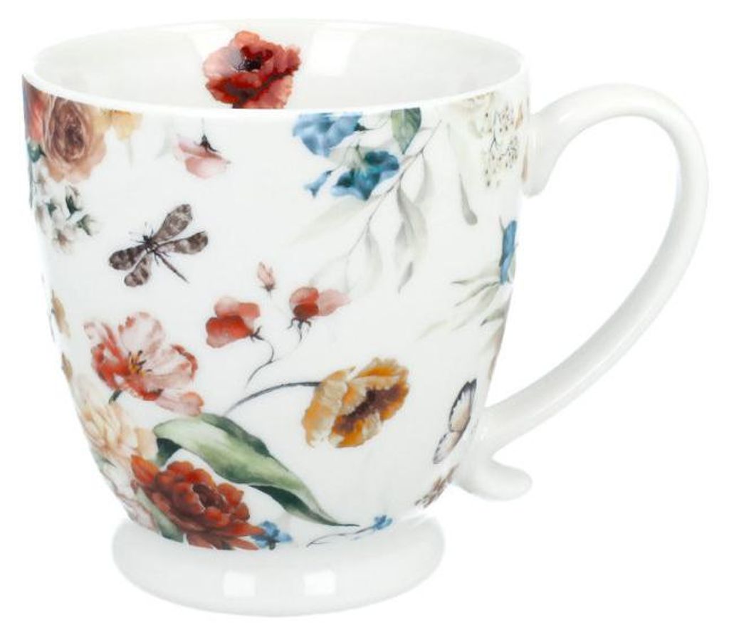 DUO Becher mit Fuß REBECCA, 500 ml, New Bone China Produktbild 